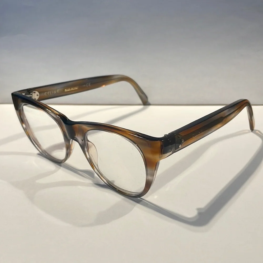 CELINE CL 50019I 055 BROWN HAVANA FRAME EYEGLASSES - Picture 11 of 11